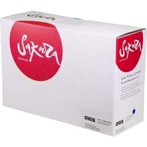Картридж Sakura CF451A ( HP 655A) голубой, 10500к.