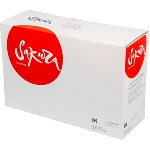 Картридж Sakura CRG039 черный, 11000к.