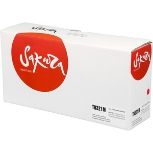Тонер-туба Sakura KMTN-321M (A33K350) пурпурный, 25000 к.