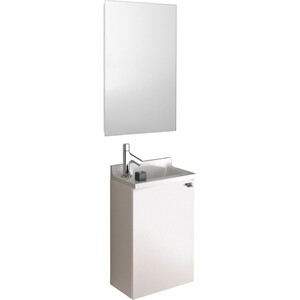 Мебель для ванной Jacob Delafon Pop Laminar 40 белая блестящая