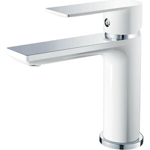 Смеситель для раковины Haiba HB505-8 белый/хром (HB10505-8)