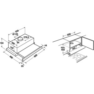 Вытяжка встраиваемая Kuppersbusch DEF 6300.0 E