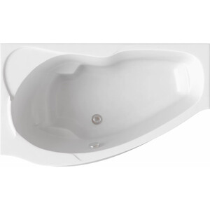 Акриловая ванна BAS Мартиника 160х85 левая, с каркасом, без гидромассажа (В 00059)