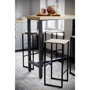 Табурет Мебелик Хайбол дуб сонома