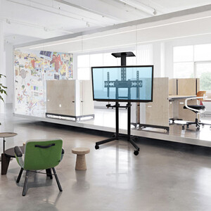 Стойка для телевизора Arm Media PT-STAND-11 черный 32"-65" макс.40кг напольный фиксированный