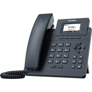 VoIP-телефон Yealink SIP-T30P, 1 линия, PoE, БП в комплекте (SIP-T30P)