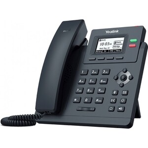 VoIP-телефон Yealink SIP-T31P, 2 линии, PoE, БП в комплекте (SIP-T31P)