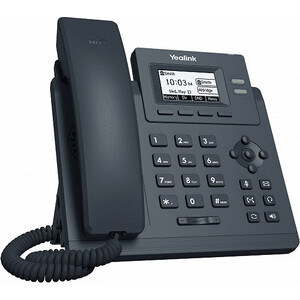 VoIP-телефон Yealink SIP-T31P, 2 линии, PoE, БП в комплекте (SIP-T31P)