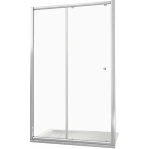 Душевая дверь Good Door Lira WTW-130-C-CH 120-130х185 прозрачная, хром (ЛИ00004)