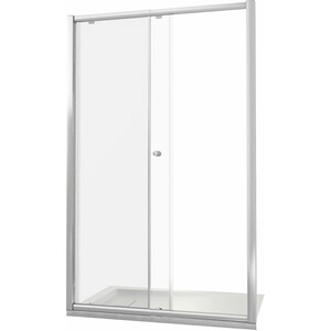 Душевая дверь Good Door Lira WTW-130-C-CH 120-130х185 прозрачная, хром (ЛИ00004)