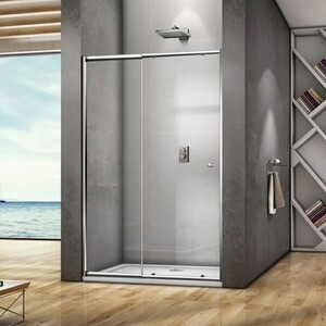 Душевая дверь Good Door Lira WTW-130-C-CH 120-130х185 прозрачная, хром (ЛИ00004)