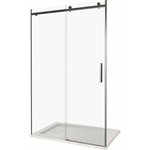 Душевая дверь Good Door Galaxy WTW-160-C-B 160х195 прозрачная, черный (ГЛ00029)