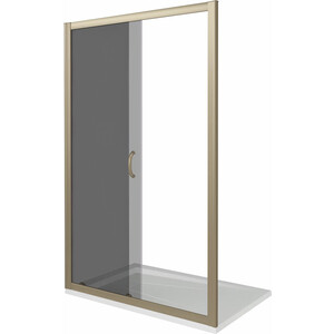 Душевая дверь Good Door Jazz WTW-120-B-BR 120х185 тонированная, бронза (ДЖ00032)