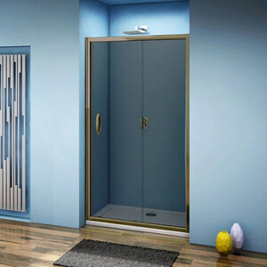 Душевая дверь Good Door Jazz WTW-120-B-BR 120х185 тонированная, бронза (ДЖ00032)