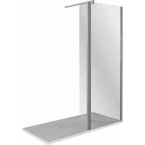Душевая перегородка Good Door Walk-In SP2-80-C-CH 80х195 прозрачная, хром (ВИ00024)
