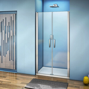 Душевая дверь Good Door Fantasy SD-90-C-CH 90х185 прозрачная, хром (ФА00020)