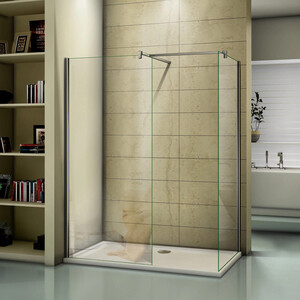 Душевой уголок Good Door Walk-In SP+SP 150x90 прозрачный, хром