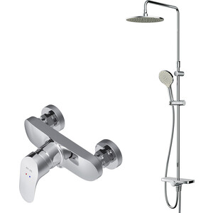 Смеситель для душа Am.Pm Like с душевым гарнитуром, хром (F8020016, F0780200)