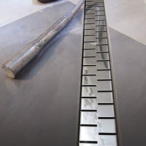 Душевой лоток Veconi VC Medium 55 хром (V550M)