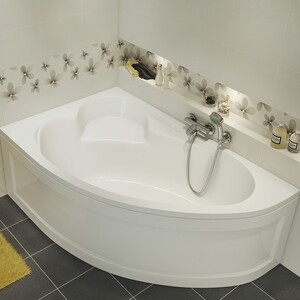 Фронтальная панель Cersanit Kaliope 153х100 универсальная, белая (PA-KALIOPE*153 / 63363)