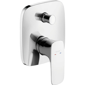 Смеситель для ванны Hansgrohe PuraVida для механизма 01800180, хром (15447000)