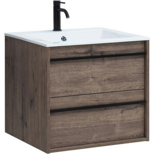 Тумба под раковину Aquanet Lino 60 дуб веллингтон (253910)
