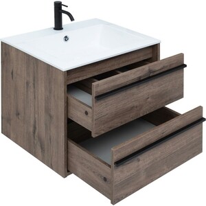 Тумба под раковину Aquanet Lino 60 дуб веллингтон (253910)