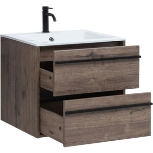Тумба под раковину Aquanet Lino 60 дуб веллингтон (253910)