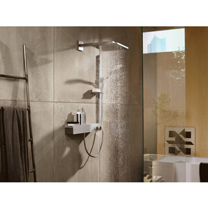 Верхний душ с кронштейном Hansgrohe Raindance E 300 черный матовый (26238670)