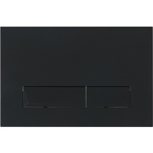 Кнопка смыва BelBagno Marmi черная матовая Tocco Morbido (BB012-MR-NERO.M)