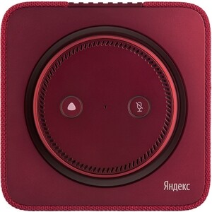 Умная колонка Яндекс Станция Макс YNDX-0008R (стерео, 65Вт, Wi-Fi, Bluetooth) красный