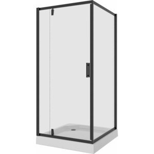 Душевой уголок Niagara Nova 90x90 прозрачный, черный (NG- 6801-08 BLACK)