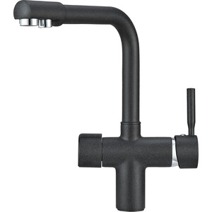 Смеситель для кухни Granula GR-2088 черный, с подключением к фильтру