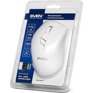 Мышь Sven RX-325 цвет белый (SV-03200325WW)