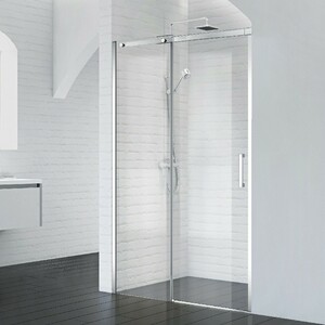 Душевая дверь BelBagno Acqua BF-1 100х195 прозрачная, хром (ACQUA-BF-1-100-C-Cr)