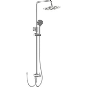 Душевой гарнитур BelBagno Ancona с верхним душем 25 см, хром (ANCONA-DOC2FD-CRM)