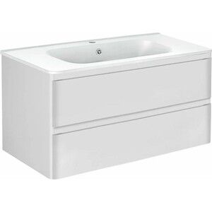 Тумба под раковину Vincea Vico 99,5х46,6 см, белая G.White (VMC-2V100GW)