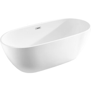 Акриловая ванна Vincea 160х81,5 слив-перелив, белая (VBT-408-1600)