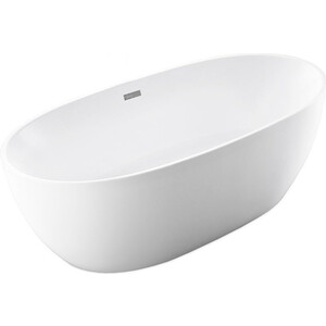Акриловая ванна Vincea 160х78 слив-перелив, белая (VBT-405-1600)