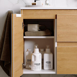 Тумба под раковину Aqwella Accent 90 2 ящика правая, дуб золотой (ACC0109RDZ)