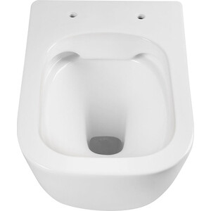 Унитаз подвесной безободковый Vincea Idea с тонким сиденьем микролифт, белый (VT1-33)