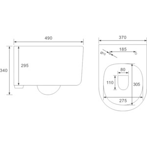 Комплект унитаза Vincea Evo с инсталляцией, кнопкой и сиденьем микролифт (VT1-34S, 111.300.00.5, 115.770.DW.5)