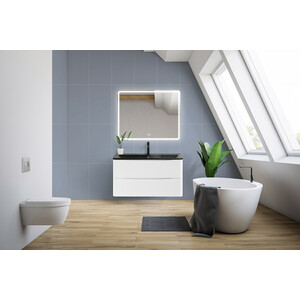 Зеркало BelBagno Spc-Mar 100х80 с подсветкой, сенсор, подогрев (SPC-MAR-1000-800-LED-TCH-WARM)