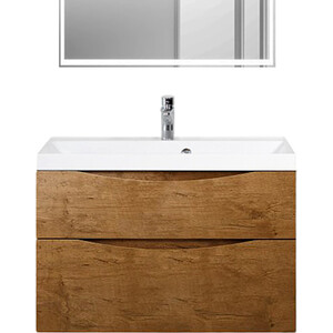 Тумба с раковиной BelBagno Marino-H60 90 AST rovere nature (MARINO-H60-900-2C-SO-RN-P, BB900/450-LV-MR-AST)