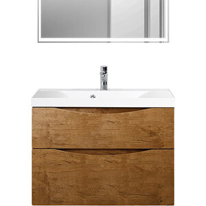 Тумба с раковиной BelBagno Marino-H60 80 PR rovere nature (MARINO-H60-800-2C-SO-RN-P, BB800/450-LV-MR-PR)