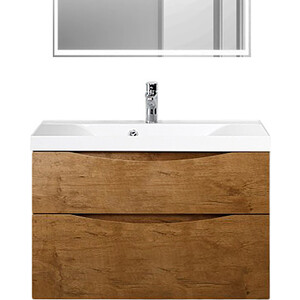 Тумба с раковиной BelBagno Marino-H60 90 PR rovere nature (MARINO-H60-900-2C-SO-RN-P, BB900/450-LV-MR-PR)