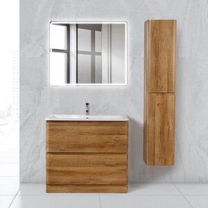 Тумба с раковиной BelBagno Albano 90 rovere rustico напольная (ALBANO-900-2C-PIA-RR, BB900/455-LV-MR-ALR)