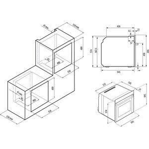 Электрический духовой шкаф Krona ESSENZA 60 S