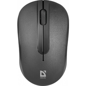 Мышь Defender Datum MM-285 черный,3 кнопки,1600 dpi (52285)