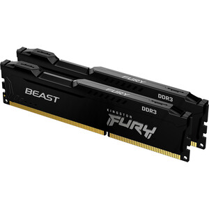 Память оперативная Kingston 8GB DDR3 DIMM FURY Beast Black (KF318C10BBK2/8)